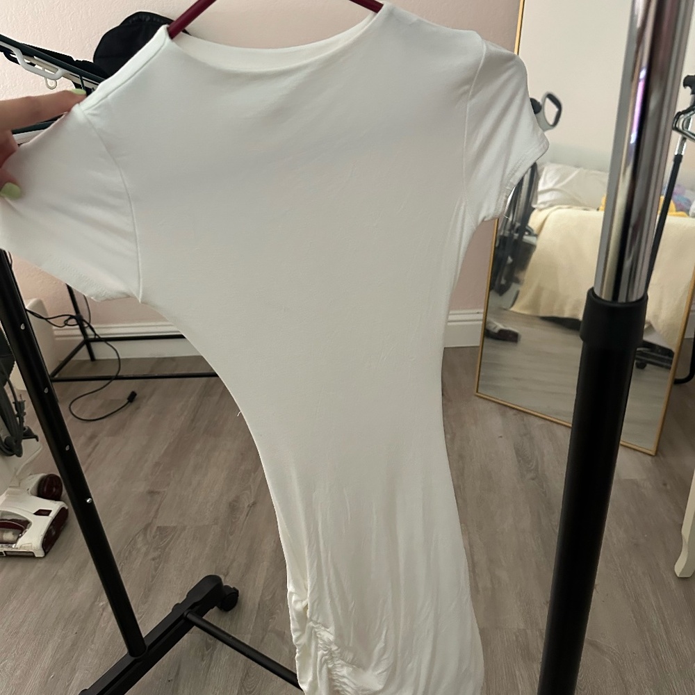 White Short Bodycon Dress
